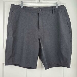ONeill Hybrid Mens Black Hyperfreak Pro Stretch Shorts Size 36 Hyperdry